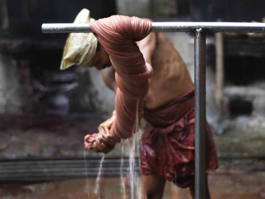 Drying Ayurveda Textiles Healthy Organic