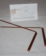 Measure your aura with dowsing rods