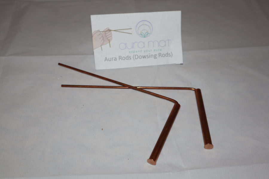 Measure your aura with dowsing rods