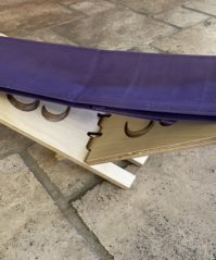 Meditation Hammock Prayer Seat Purple