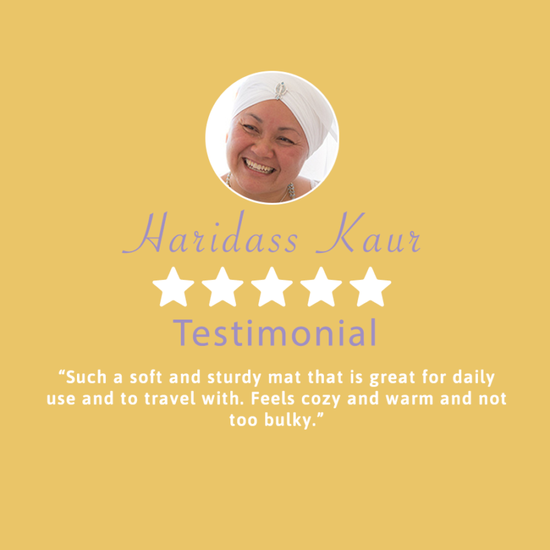 Google Review for Authentic Ayurveda Yoga Mats by aura mat™ Haridass Kaur