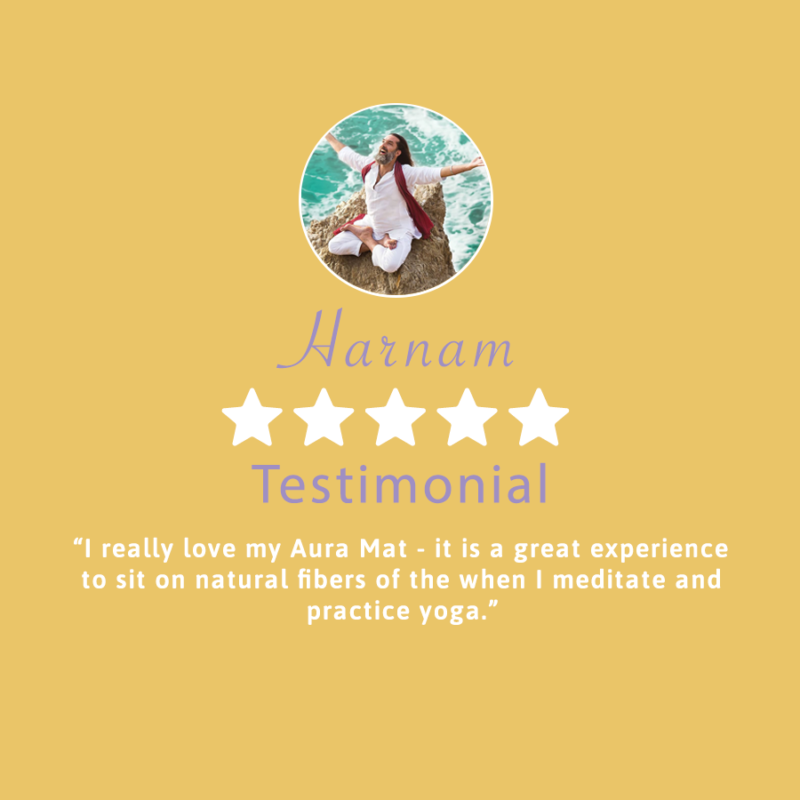 Google Review for Authentic Ayurveda Yoga Mats by aura mat™ Harnam