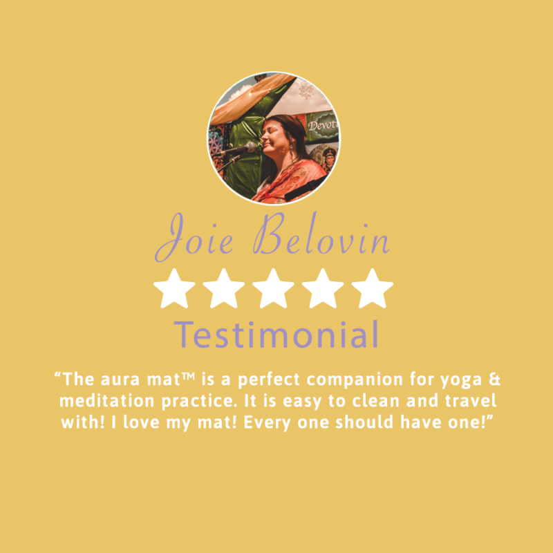 Google Review for Authentic Ayurveda Yoga Mats by aura mat™ Joie Beloving